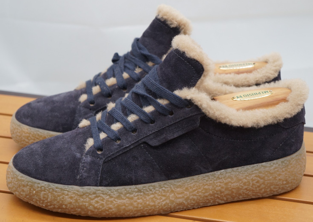Kennel Schmenger shoes Sherling Lined Sneakers Navy Size 11 Women 8.5 Men
